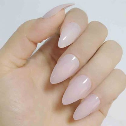 Charming Nails Medium Length Acrylic Fake Nails with Glue Included, Make your own Design.