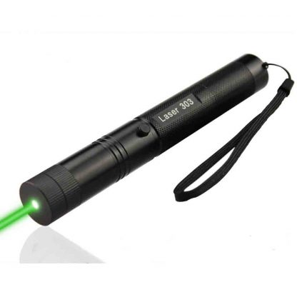 Green Laser Pointer jd 303 with Adjustable Focus Star Lens 100mw