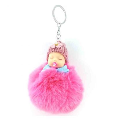 Key Chain Cute Fashion Kids Plush Dolls Soft Stuffed Toys For Babies, Girls And Women