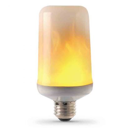 LED Flame Effect Light Bulb