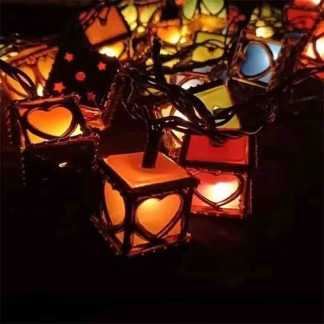 Led Lights Decorative love box