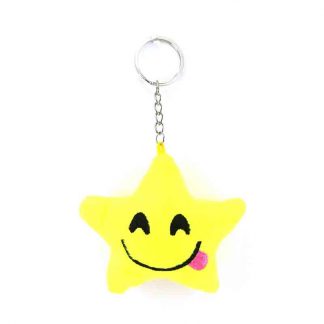 Star Emoji Key Chain