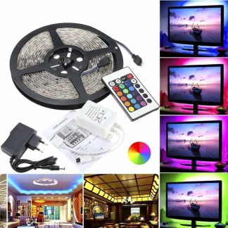 Strip light RGB 5M Remote control Waterproof flexible
