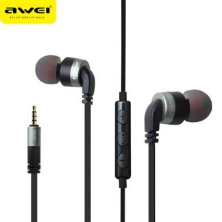 AWEI ES-30TY In-ear Earphones Stereo Wired Earbuds Earpieces with Microphone