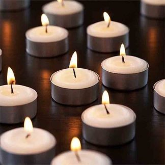 Smokeless candle romantic candle bundle multicolour tealight 10pcs set