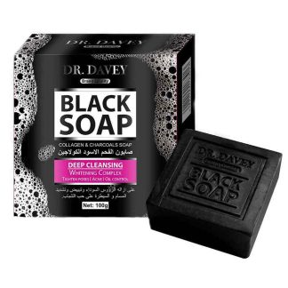 Dr Davey Cleansing Charcoal Black Soap