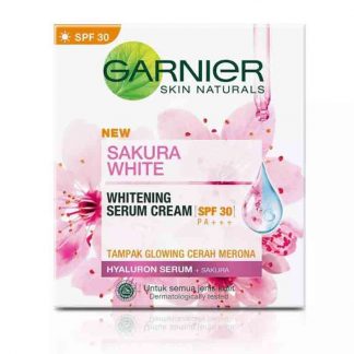 Garnier Sakura White Whitening Serum Cream SPF30