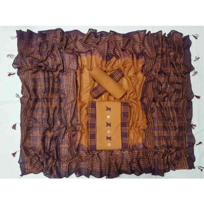 Organdy Fabric with Yeok Batik Salwar Kameez