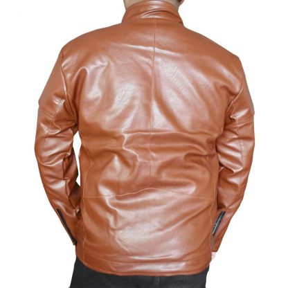 PU Leather Soft Jacket For Men
