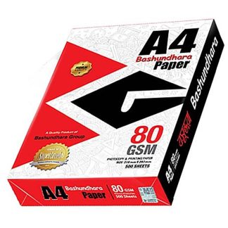 Bashundhara Offset Paper, Legal, 80 GSM (Pack of 500 Sheets)