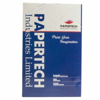 Papertech Offset Paper, Legal, 80 GSM (Pack of 500 Sheets)