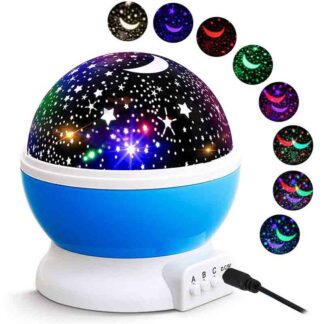 Star Master Dream Rotating Color Changing Projection Lamp