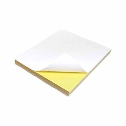 Sticker Paper, Glossy, A4, (Pack of 100 Sheets)