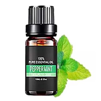 Natural 10ml Bottle of Essential Oil_Peppermint