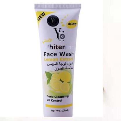 YC Whitening Face Wash Lemon Extract Acne