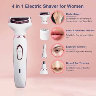 4-in-1 Electric Razor for Women