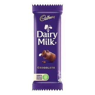 Cadbury Dairy Milk Chocolate Bar, 13.2 g Pack of 56 -Full box