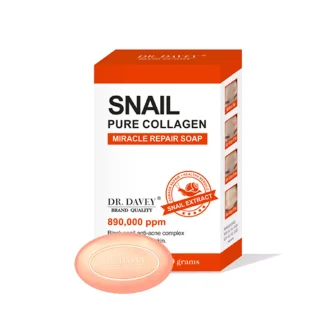 Dr Davey Snail Pure Collagen Miracle Repair Soap - 100gm