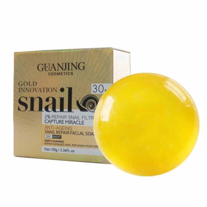 Natural Organic Whitening Soap Snail Repair Facial Soaps Gentle Cleaning Face Soap For Face