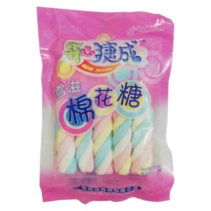 Passover Multicolor Fruity Marshmallows Twists - 30g