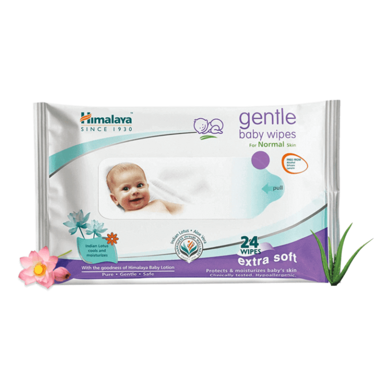 Himalaya Gentle Baby Wipes 24 pcs
