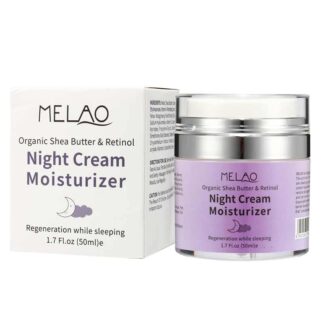 Melao Organic Shea Butter Retinol Night Cream Moisturizer