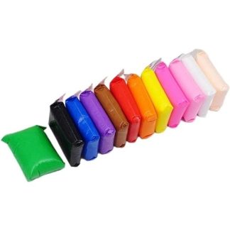 12 Colors Soft Super Light Clay Modeling Air Dry Clay