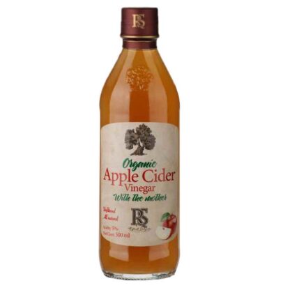 RS Apple Cider Vinegar WTM: 500ML Glass Bottle