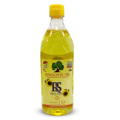 RS Sunflower Oil: 1 Litre Pet Bottle