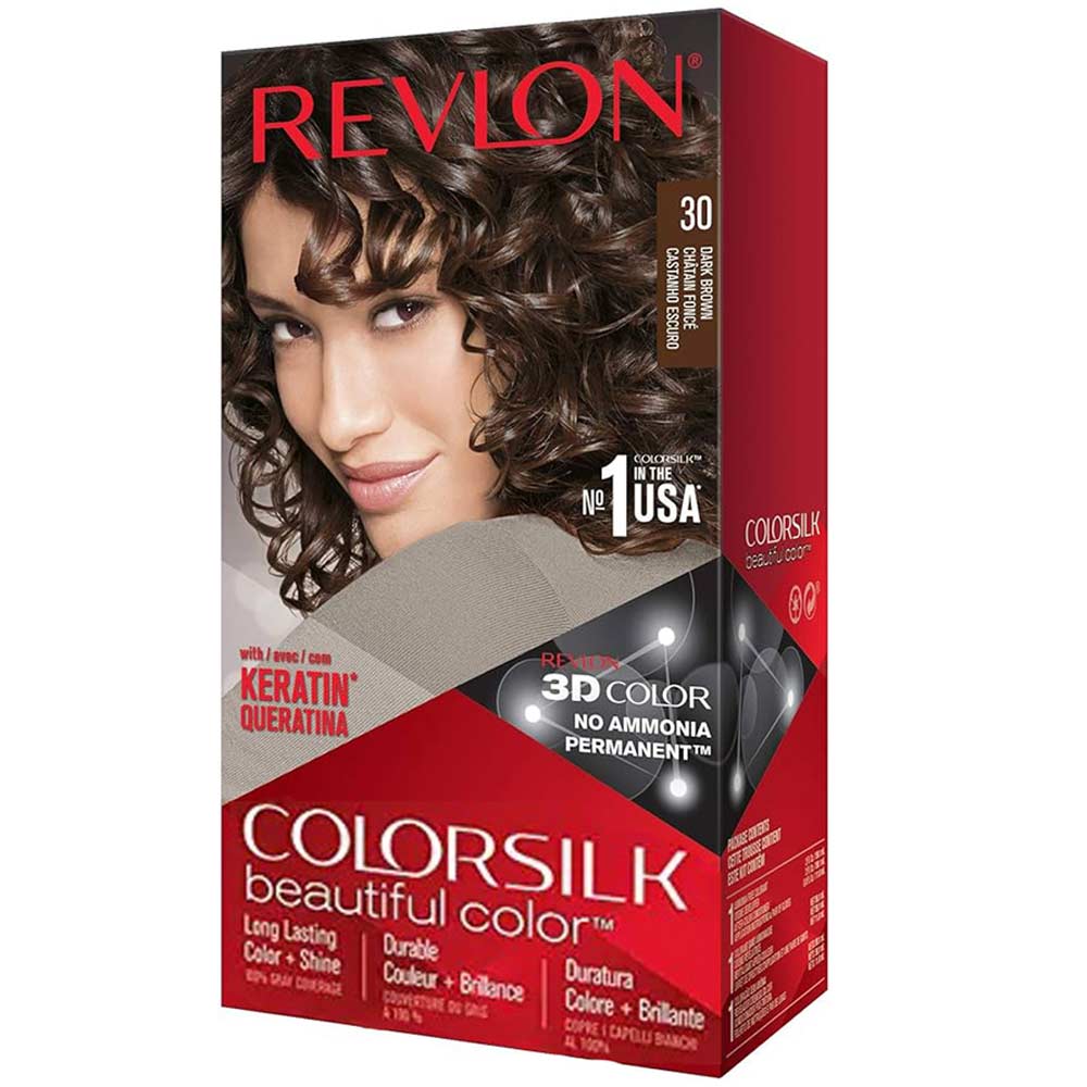 Revlon Colorsilk Permanent Hair Color - Dark Brown