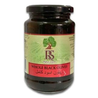 Rs Whole Black Olives -370ml