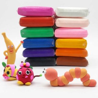 Super Light Soft Modeling Clay - 12pcs