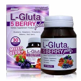 L-Gluta 5 Berry Plus Whitening Vitamins 30 Tablets