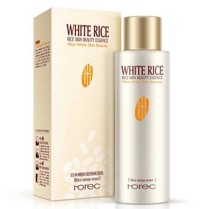 rice white skin beauty essence deep moisturizing face repairing brightening lotion