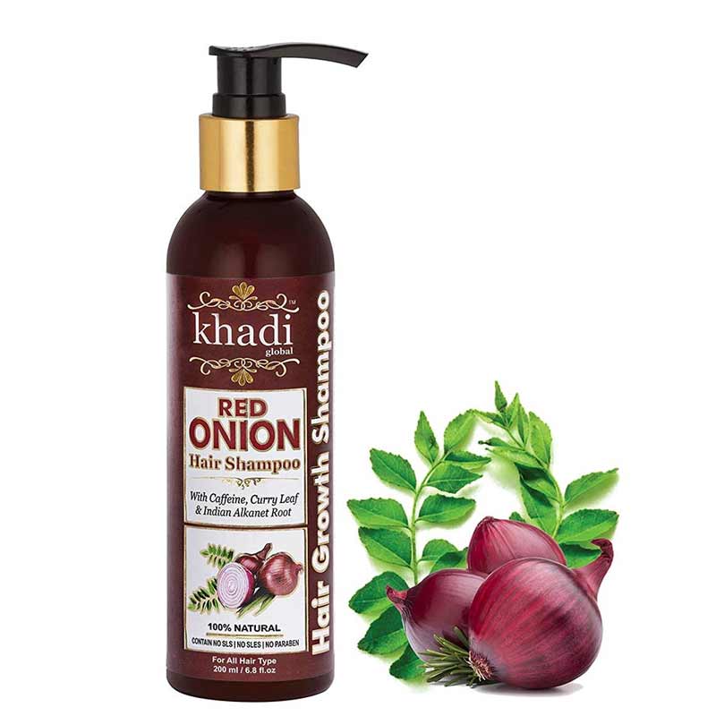 Khadi Global Red Onion Hair Shampoo -