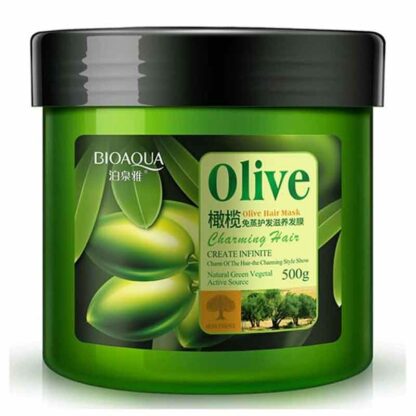 Bioaqua Olive Hair Mask Hair Repair Treatment 500g