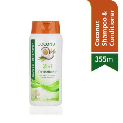 Coconut Shampoo & Conditioner 355ml (Canada)