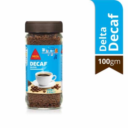 Delta Decaf Instant Coffee Jar 100 gm (Portugal)