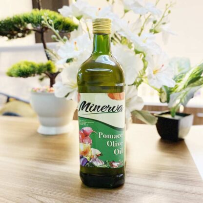 Minerva Olive Oil Pomace Glass Bottle