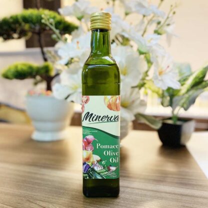 Minerva Olive Oil Pomace Glass Bottle