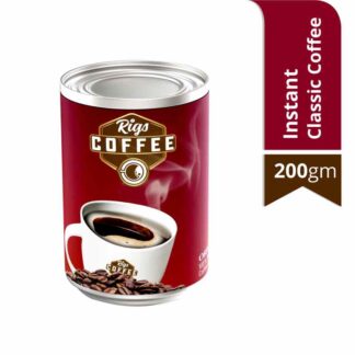Rigs Instant Classic Coffee 200 gm Tin
