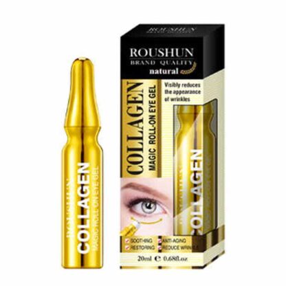 Roushun Magic Roll-on Collagen Eye Gel Soothing Anti-Aging Restoring Reduce Wrinkle