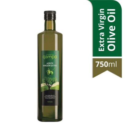 qampo Extra Virgin Olive Oil 750 ml Glass Bottle