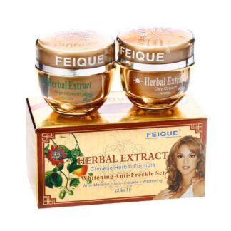 FEIQUE Herbal Extract Whitening Anti Freckle 2 in 1 Set