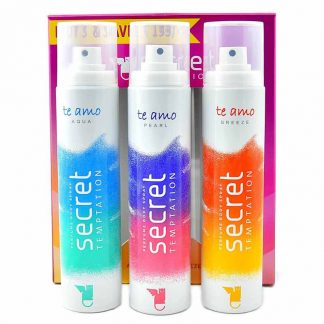 Secret Temptation Te Amo Perfume Body Spray, 120 ml