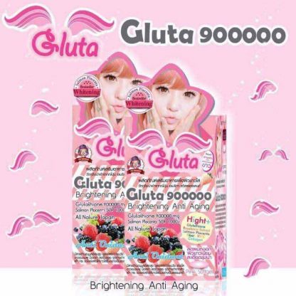 Gluta 900000 Brightening Anti Aging Softgel Whitening capsul