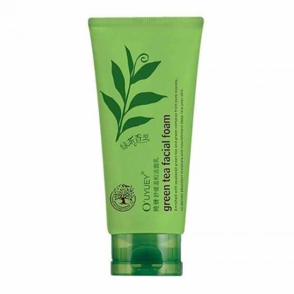 O'uyuey Green Tea Face Cleanser Facial Foam