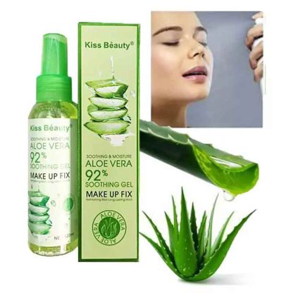 92% Aloe Vera Soothing Gel Makeup Fixing Spray by Kiss Beauty