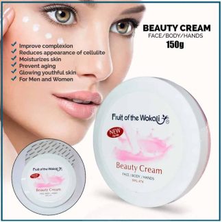 Fruit of the Wokali Face Body Hands Pink White Cream
