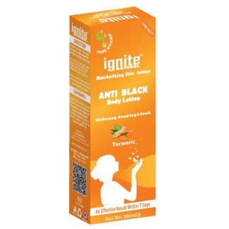 Ignite natural anti-black turmeric body lotion 200 ML